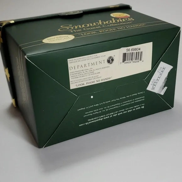 Snowbabies "Look, Pooh! No Hands!" Figurine - Picture 9 of 10